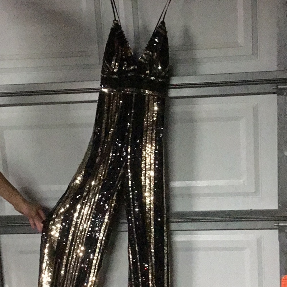 Bardot sequin romper - Picture 3 of 5